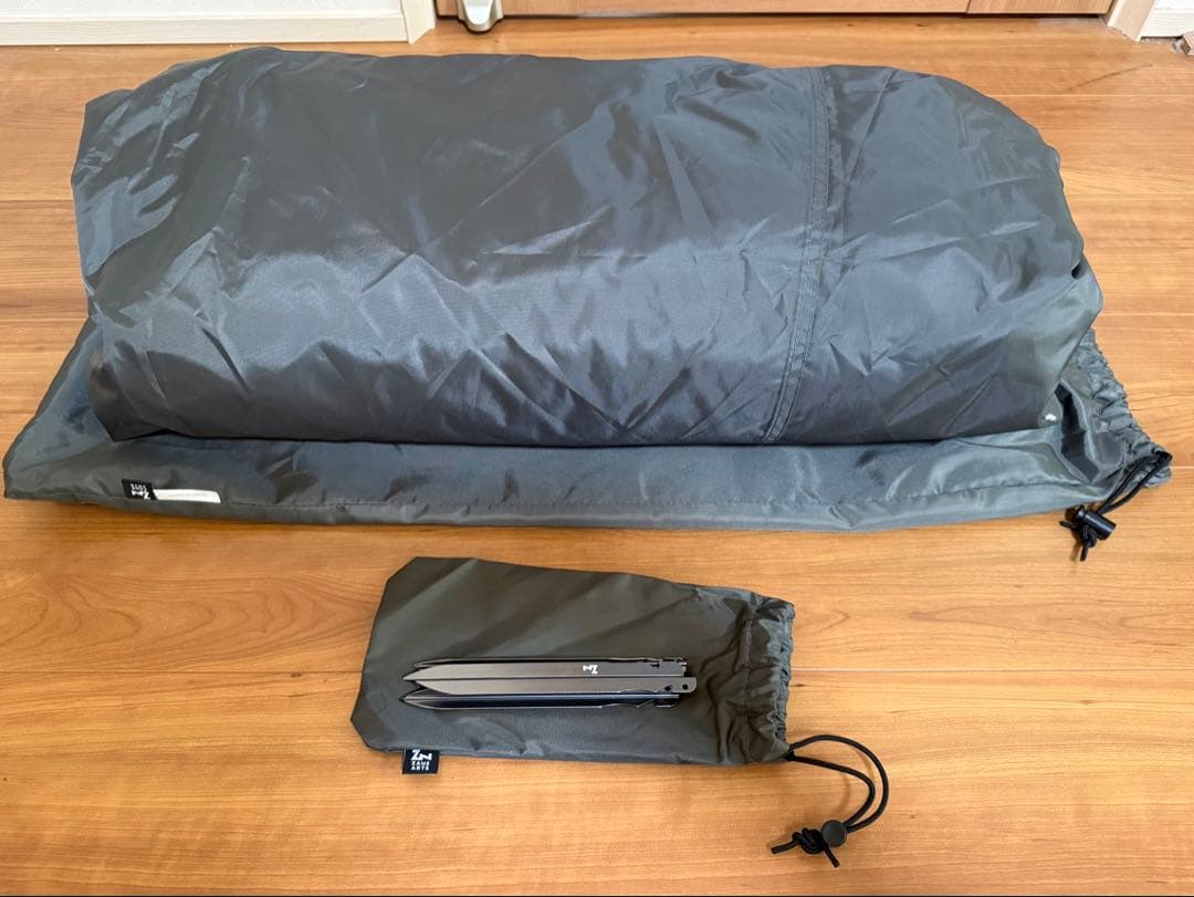 ゼインアーツ　ゼクーL インナーテントセット【撥水加工変更前&黒ガイロープ】