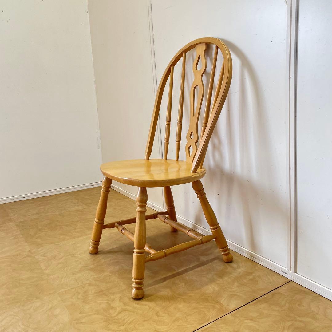 ウィンザーチェア 木製ダイニングチェア 椅子 イス アンティーク 英国スタイル