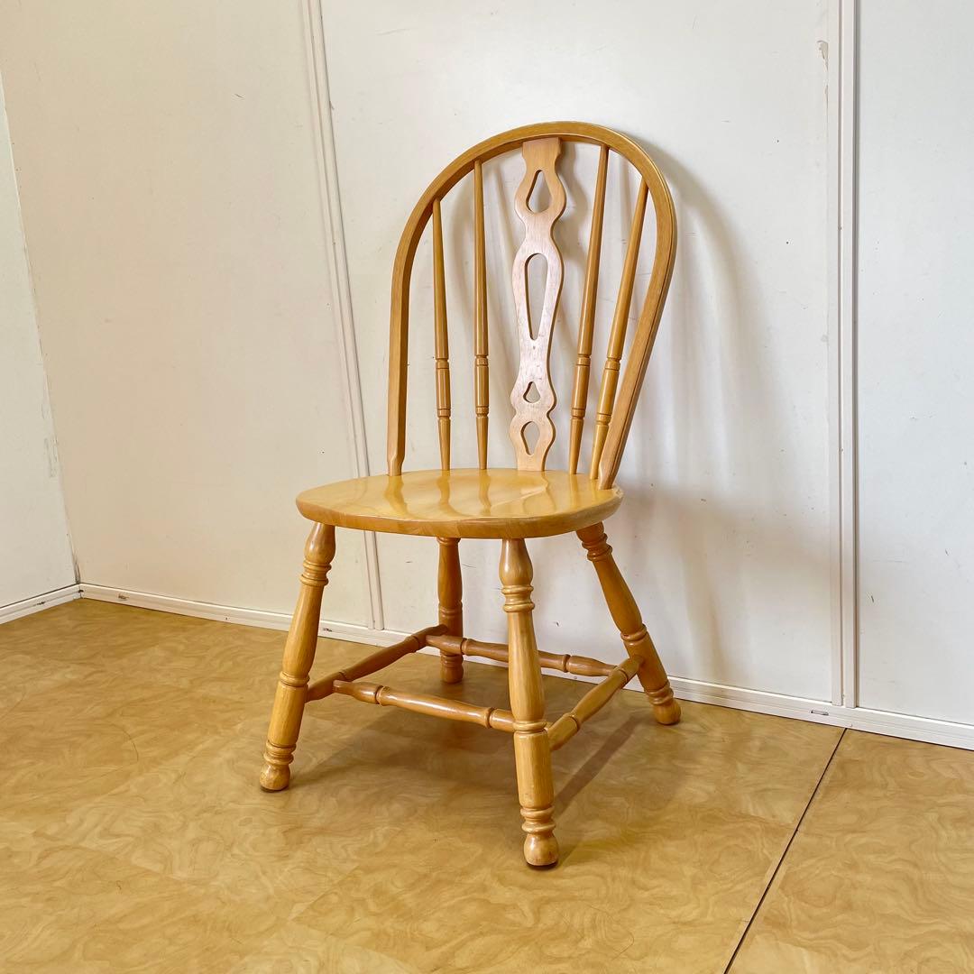 ウィンザーチェア 木製ダイニングチェア 椅子 イス アンティーク 英国スタイル