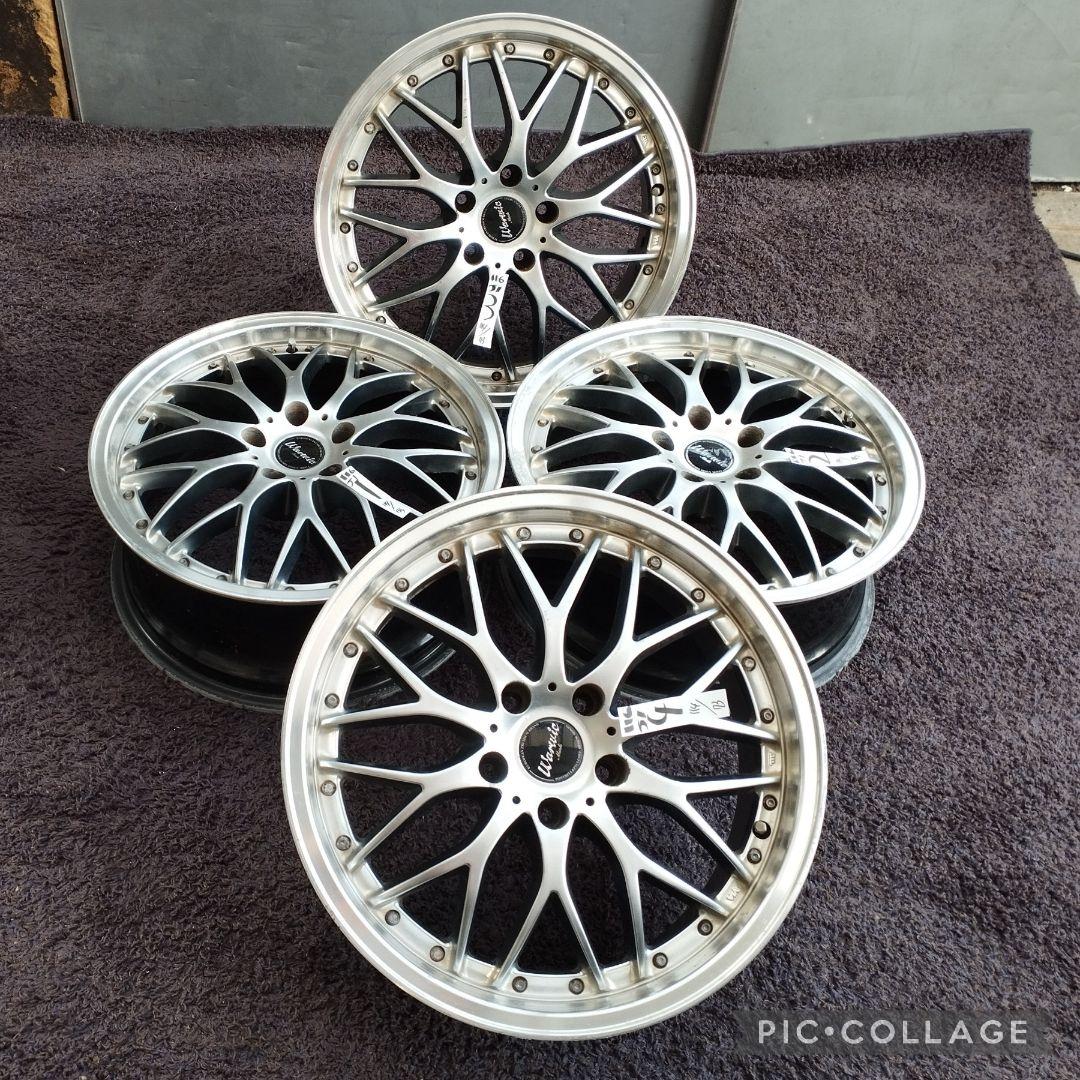 MONZA★Warwic Meshアルミ 18インチ×7.5J＋42 PCD