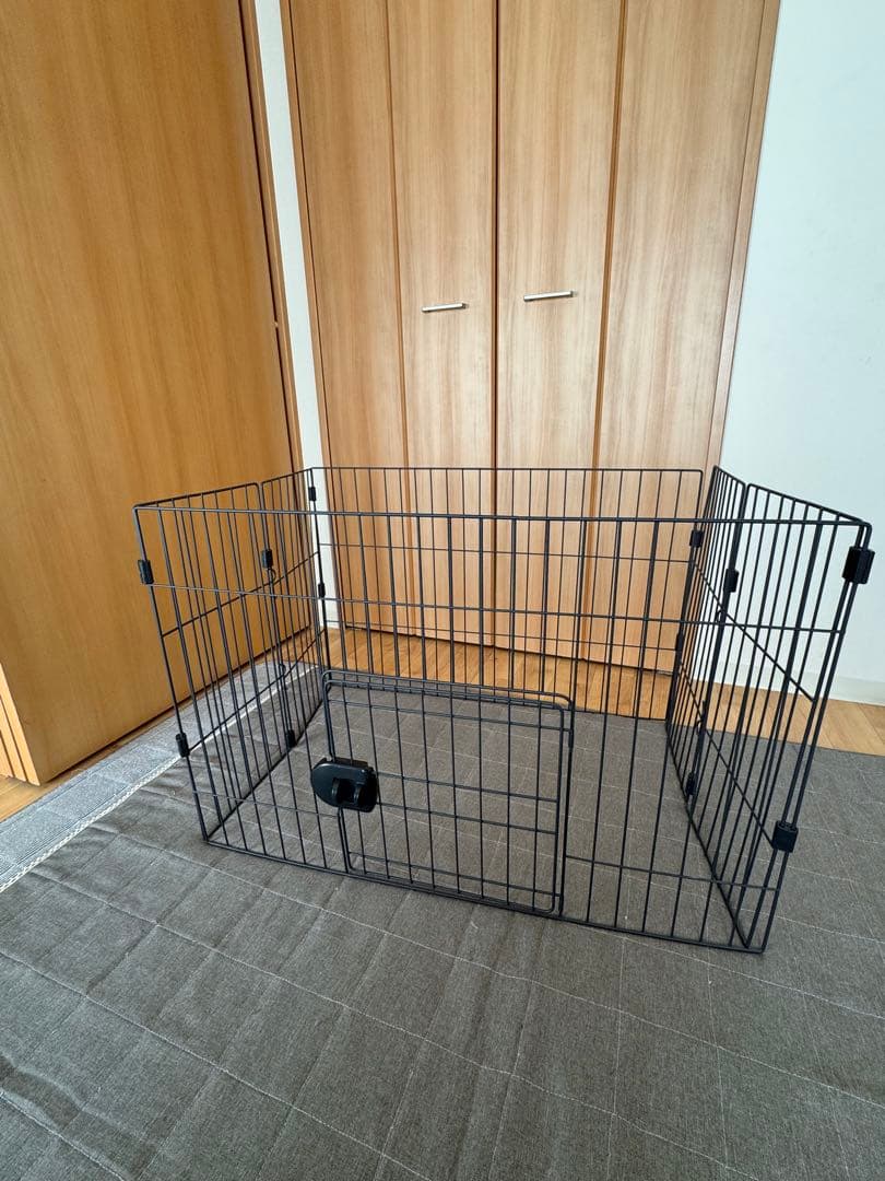 キャットケージ 3段 キャスター付・EC-903V アッシュグレー