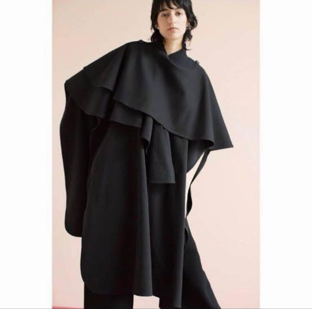 【ラインヴァンド】ケープコート　ポンチョ【美品】