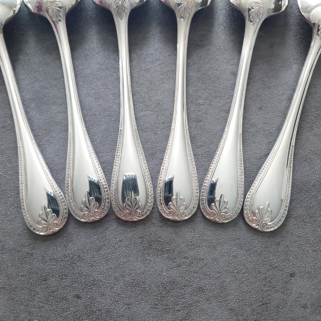 美品 クリストフル マルメゾン コーヒースプーン 6点