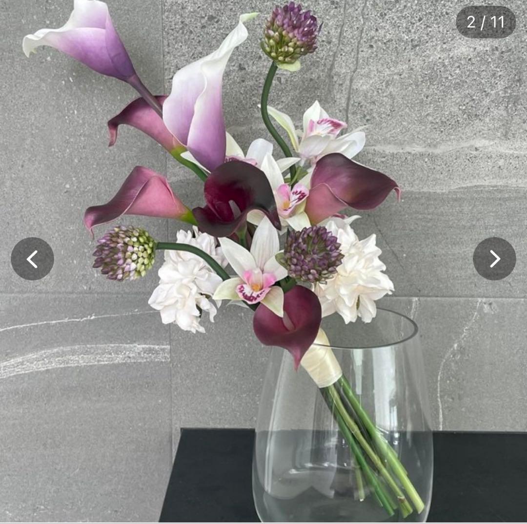 ウェディングブーケ PETALS アーティフィシャルフラワー ブーケ 韓国