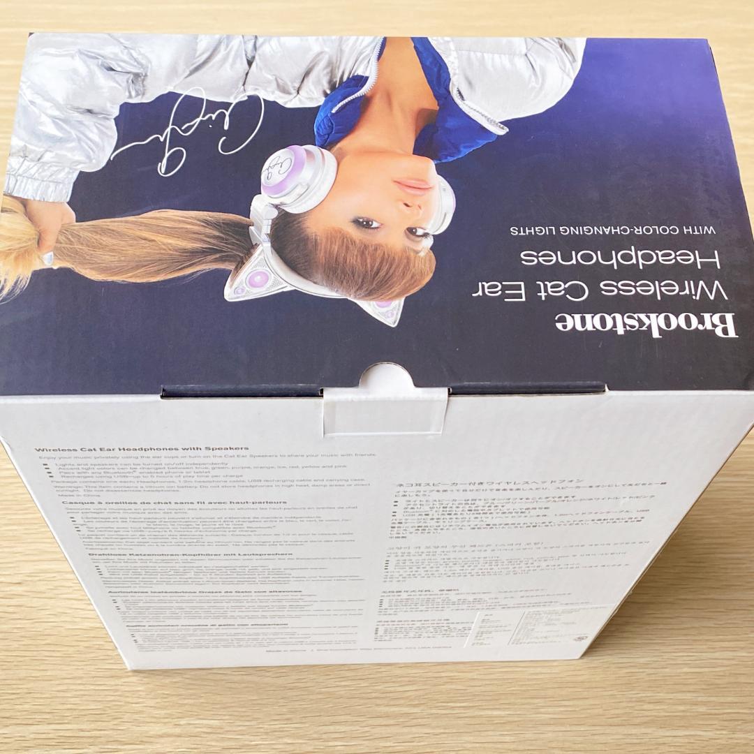 アリアナ・グランデ 限定モデル AXENT WEAR ネコ耳 ヘッドフォン 新品