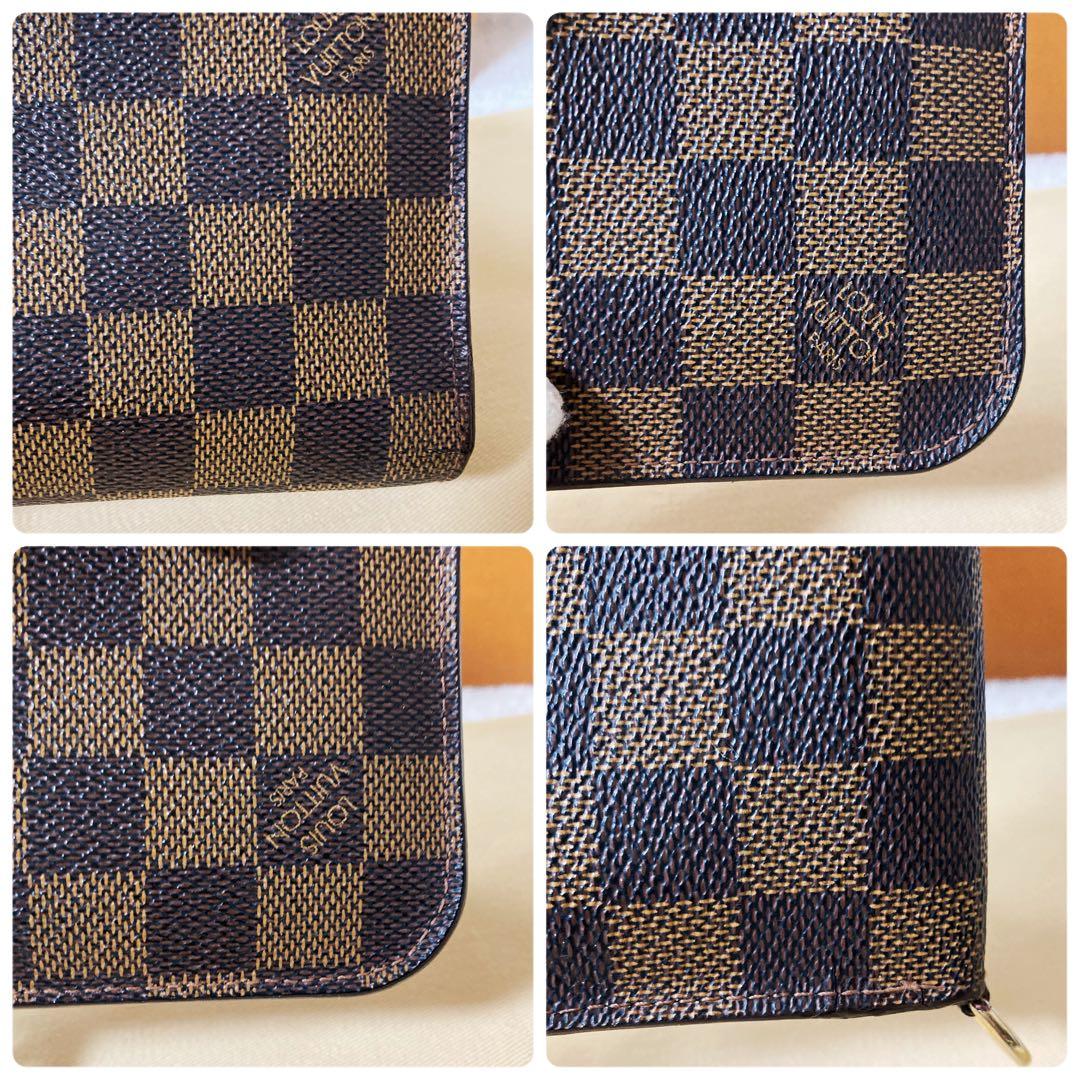 【美品】ルイヴィトン ☆ポルトフォイユアンソリット ダミエ エベヌ 長財布