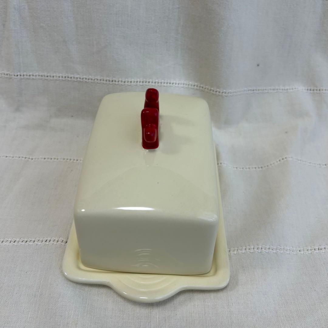 ANCHOR アンカー　バターケース　陶器製　ヴィンテージ