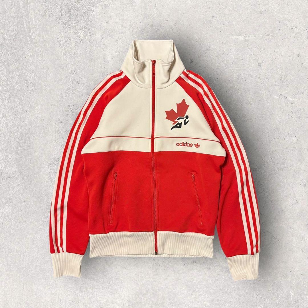 【アディダス】トラックジャケット　ジャージ　XL 希少　カナダ　04年製