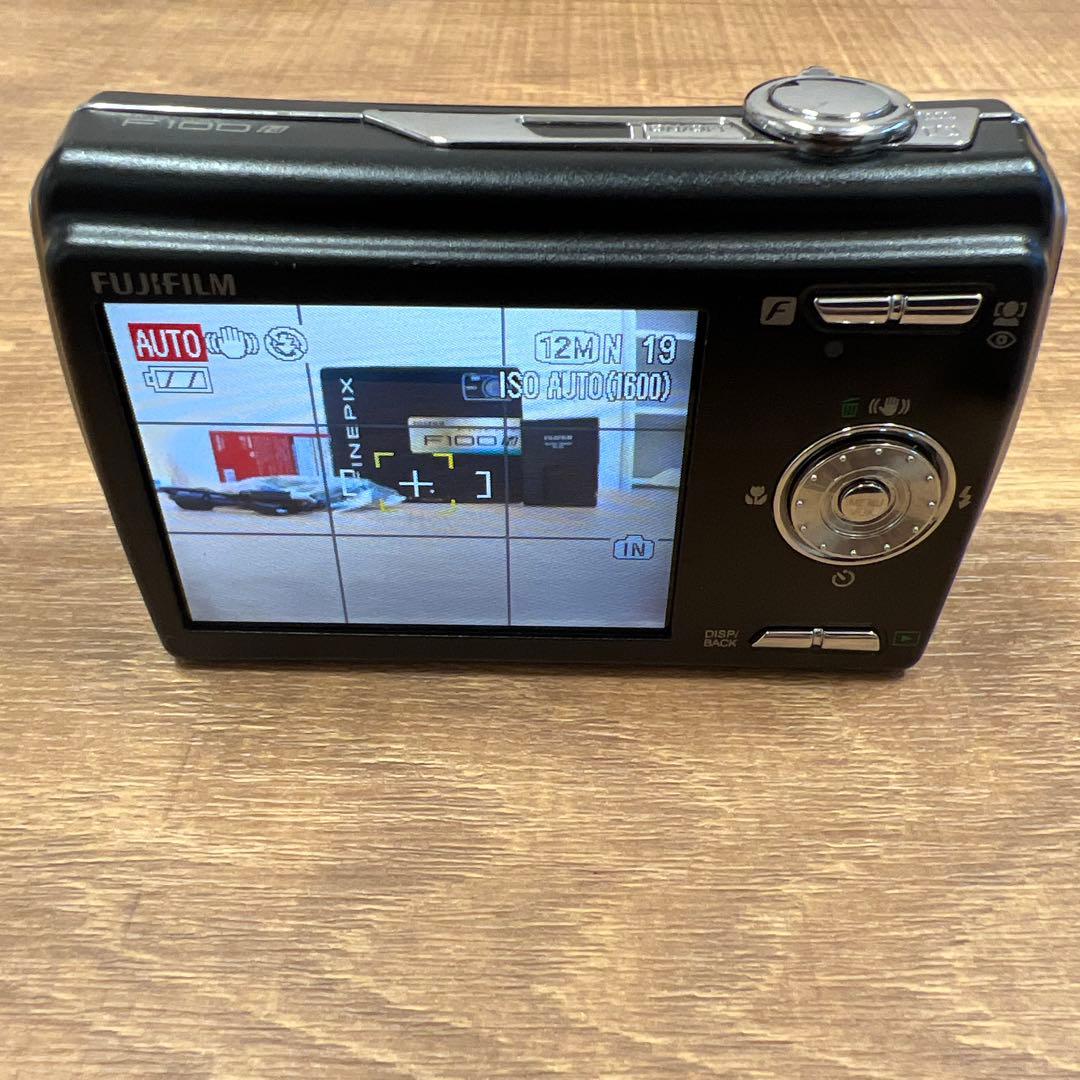 【簡易動作確認済】FUJIFILM FinePixF100fd ブラックコンデジ