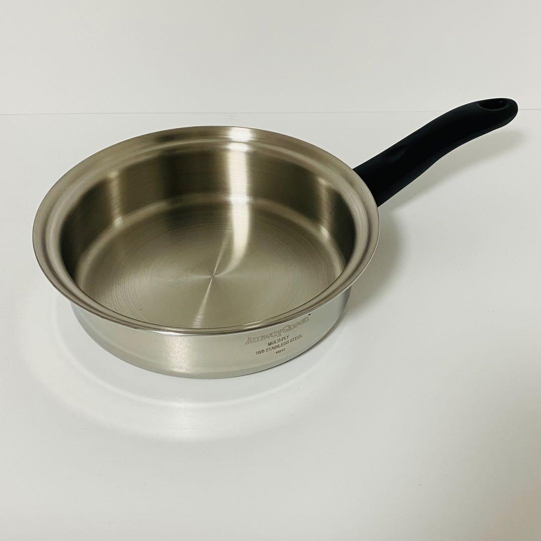 Amway アムウェイ 中フライパン 現行　高級鍋　新品未使用　ステンレス