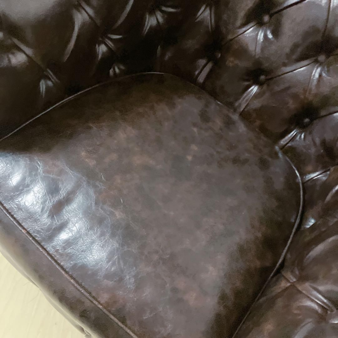 VINCENT ヴィンセント　1人掛け　ソファー　チェア　アンティーク調　PU