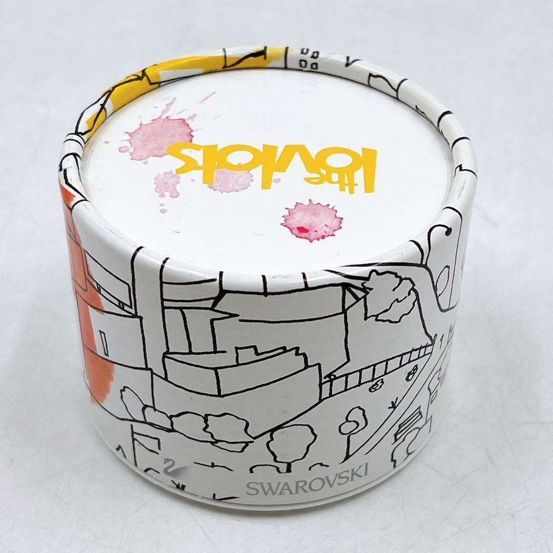 スワロフスキー ラブロッツ 猫 Camille カミーユ 眠り猫フィギュリン箱付