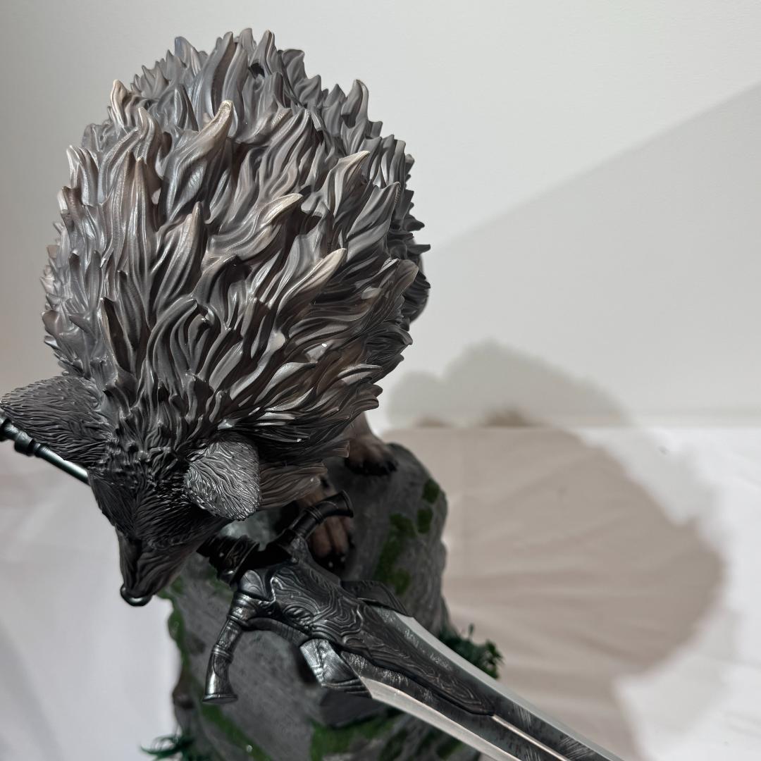 ダークソウル/ 灰色の大狼シフ スタチュー シリアルナンバー 未開封