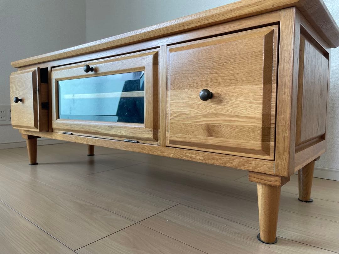 オークテレビ台（テレビは付きません）