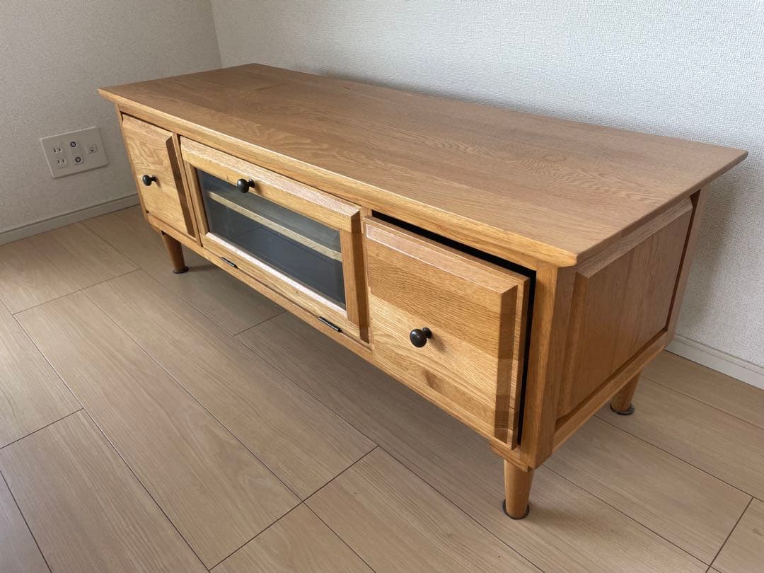 オークテレビ台（テレビは付きません）