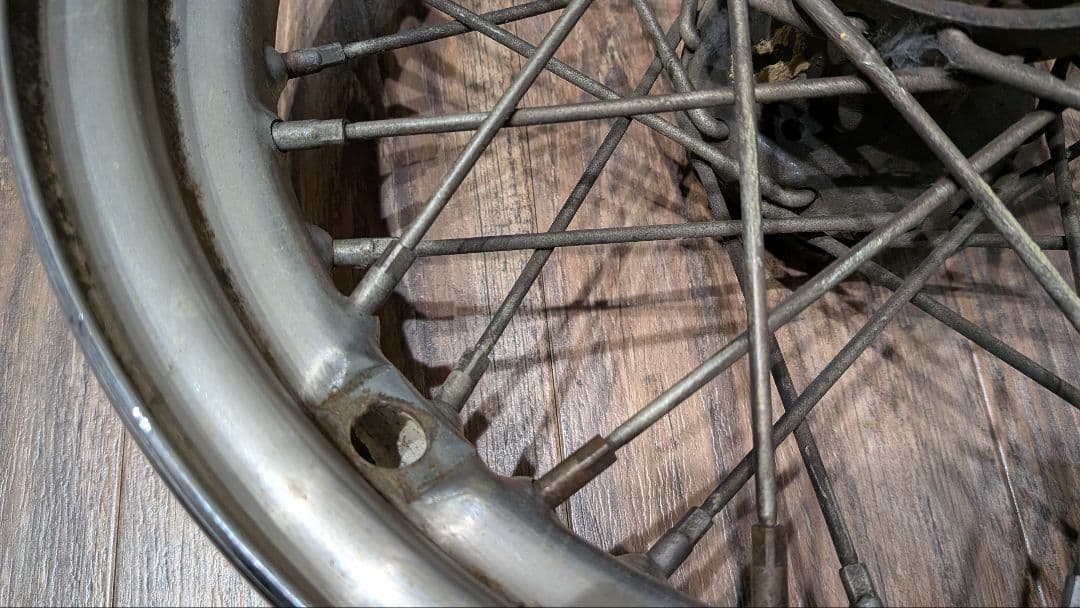 No346 ハーレー ショベル リアホイール