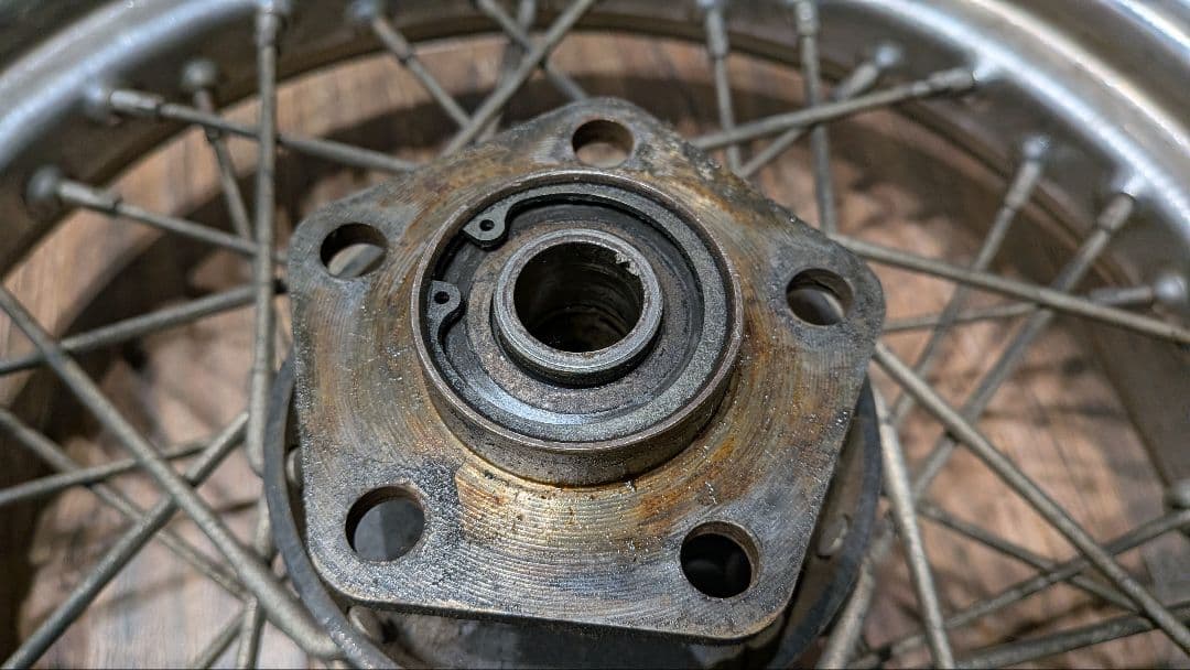 No346 ハーレー ショベル リアホイール