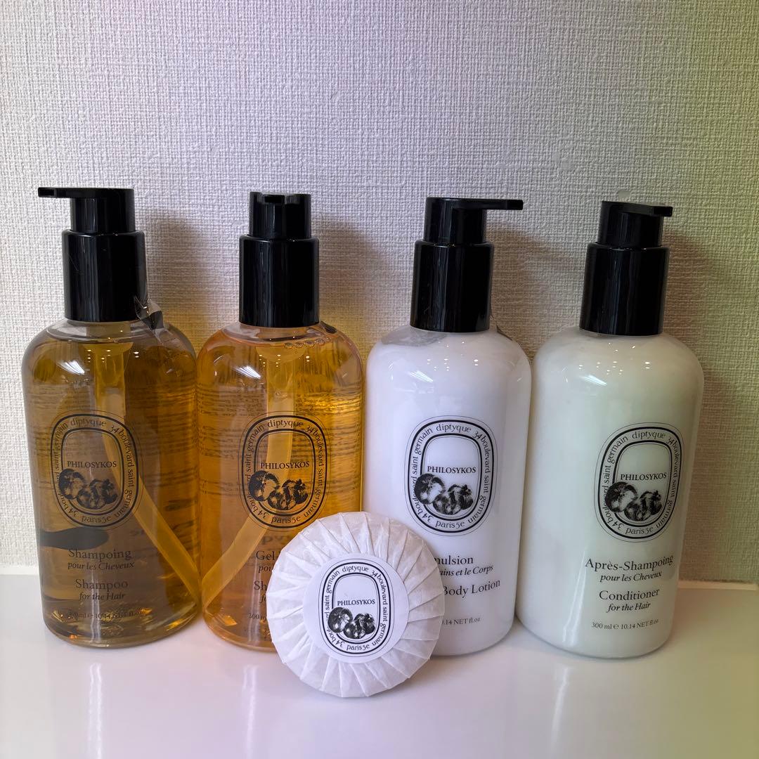 【新品未使用】diptyque(ディップティク)４本セット&ソープ