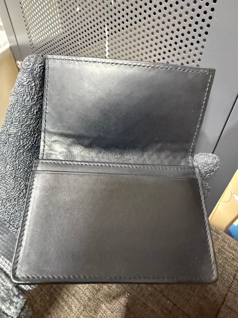 ボッテガヴェネタ　VINTAGE BOTTEGA 名刺入れ　黒　ブラック