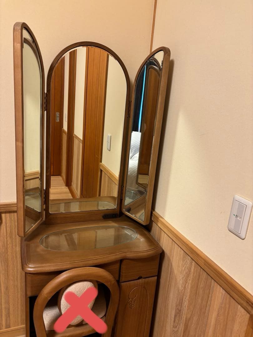 【美品】 ドレッサー　鏡台