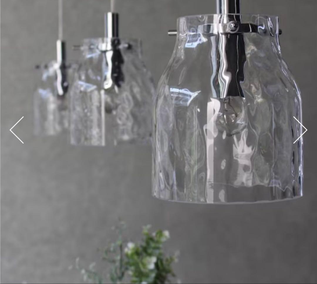 【ほぼ未使用】ディクラッセ ホイットニー ペンダントランプ