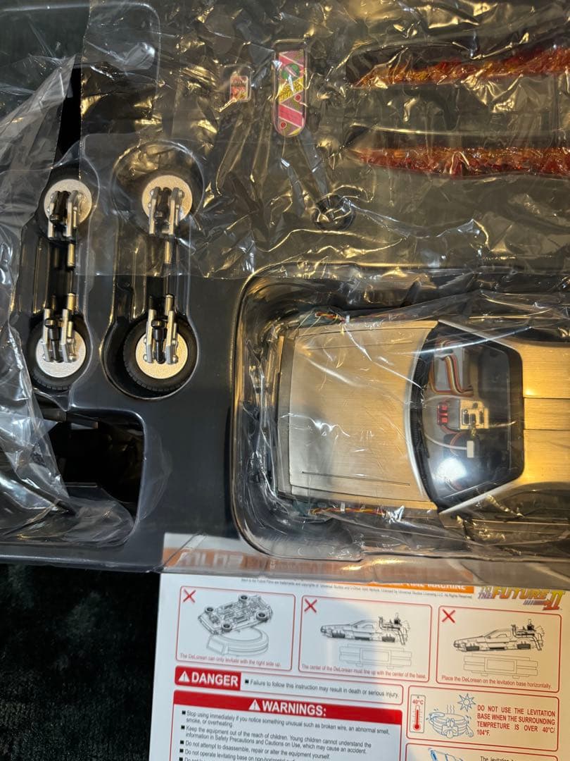デロリアンバック・トゥ・ザ・フューチャー 1/20スケールキッズロジック