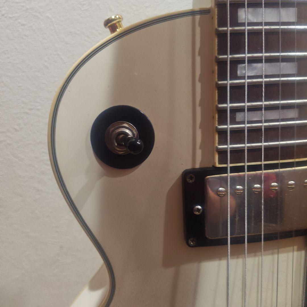 Blitz エレキギター ホワイト レスポールカスタム