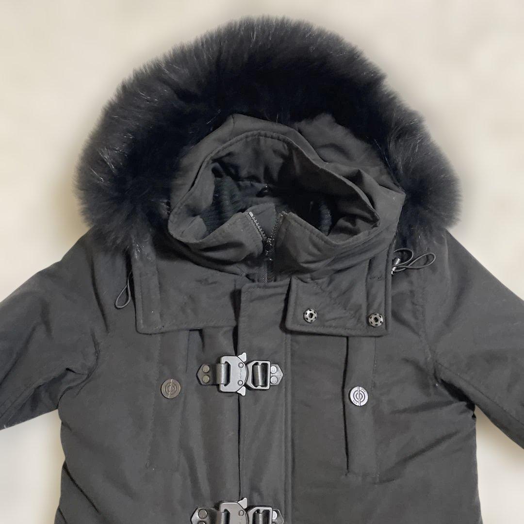 レア✨00s y2k SLY N3Bラクーンファー　ボアライナー　モッズコート