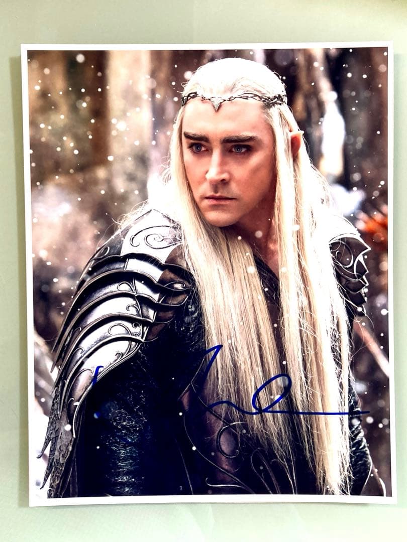 セール中…リー・ペイス直筆サイン入り超大型写真…