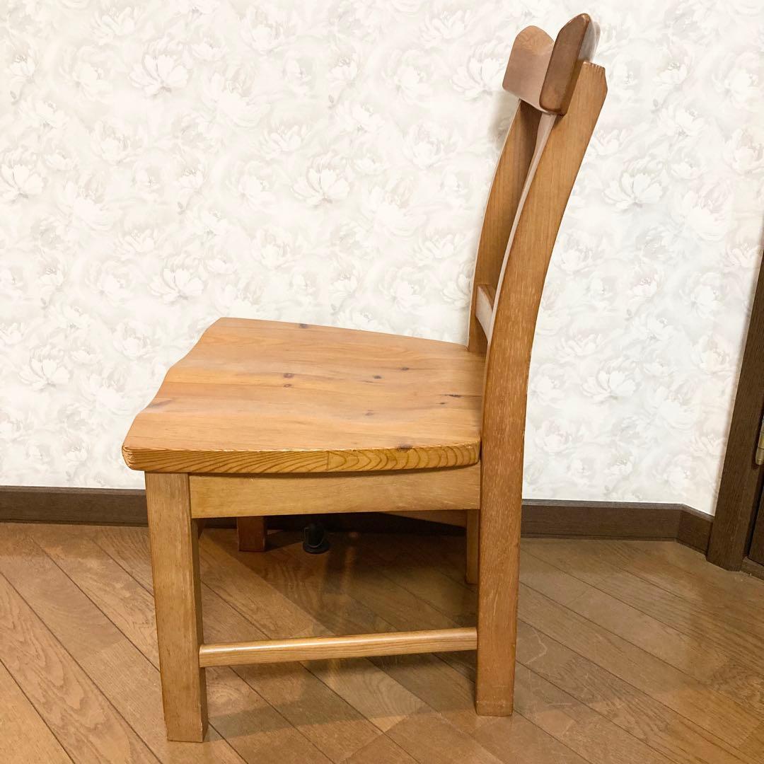 コスガ PROVENCE 木製ダイニングチェア ナチュラル ウッド ②