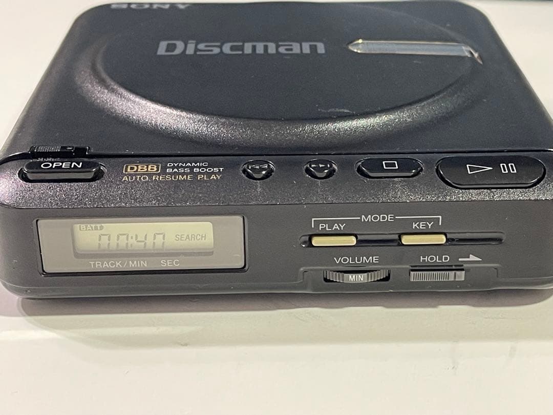 【SONY】Discman ディスクマン D-22 ポータブルCDプレーヤー