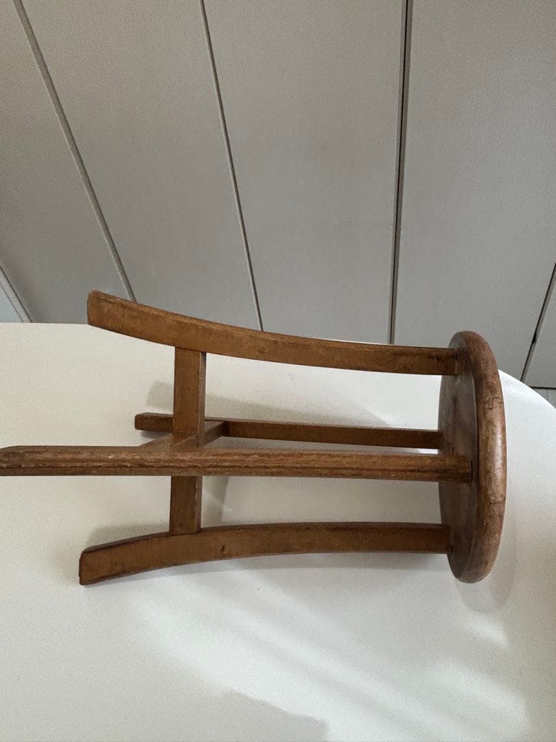 アンティーク、古家具　木製スツール