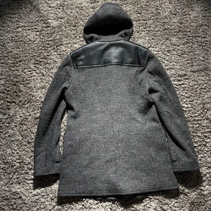 joseph homme ダッフルコート　レザー羊皮使用　ダッフルコード牛皮