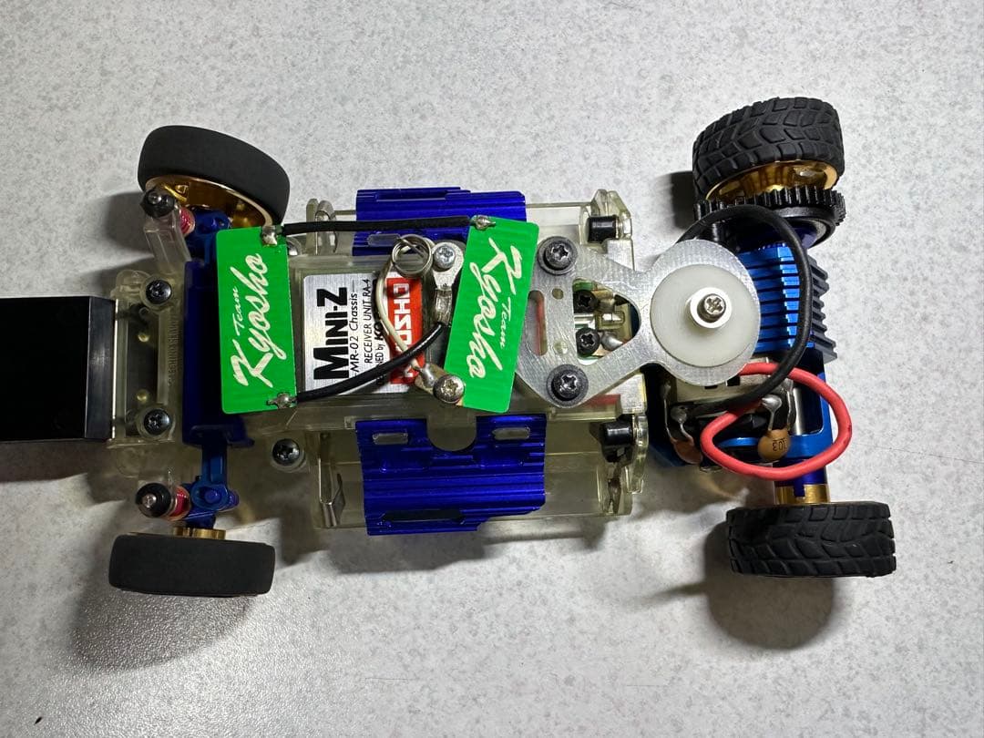 京商MINI-Z フルオプション仕様　ミニッツ　MR-02 プロポセットパーツ付