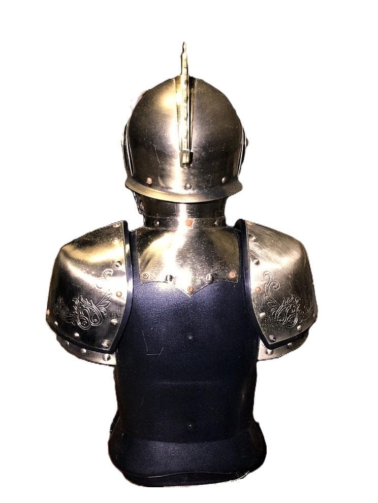 【 ニッカウヰスキー デキャンターセット 】　西洋甲冑オブジェ　未使用品