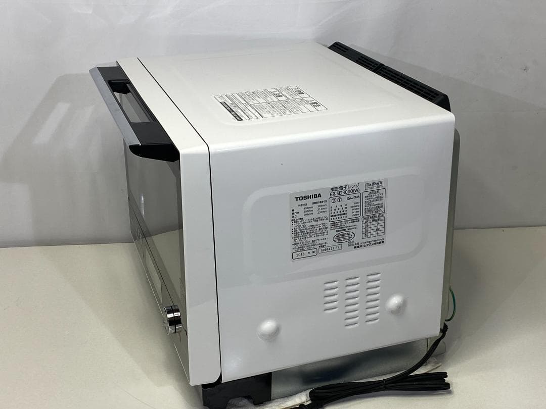 東芝 石窯ドーム ER-SD3000（W）2018年製