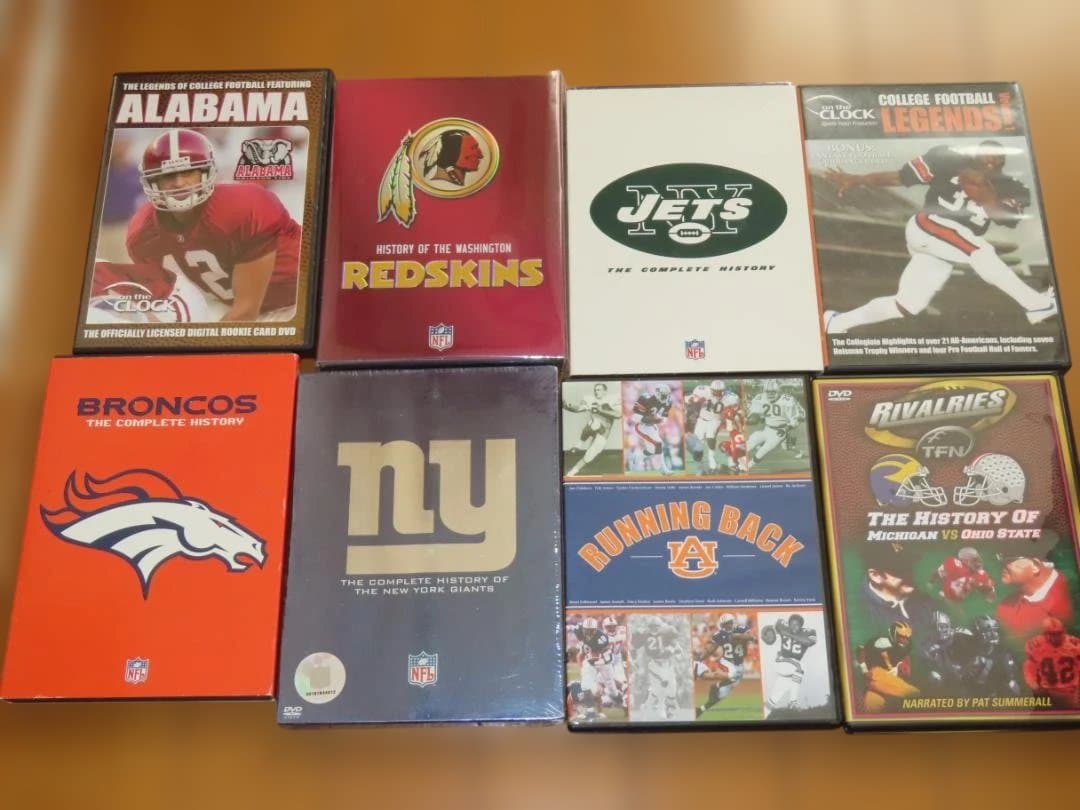 未開封含む　NFL カレッジフットボール ラグビー NCAA関連18点 北米版