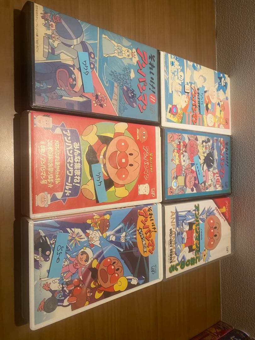 アンパンマン　VHS ビデオ　大量購入値下げ有り