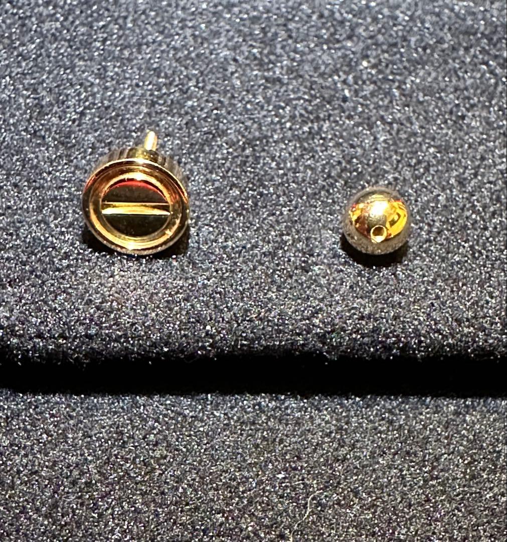 Cartier シングル LOVEピアス(片耳用) イエローゴールド