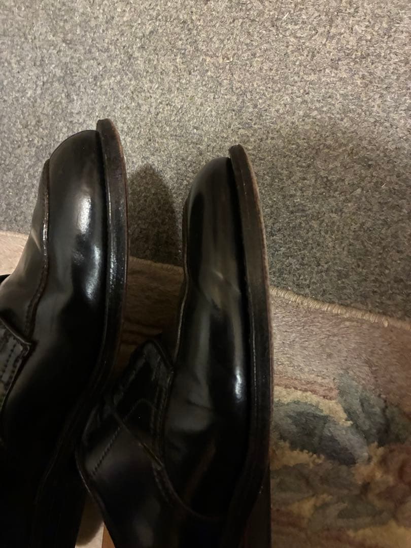 m*b様 【純正ツリー付き】Alden コードバン　 ブラック Vチップ6.5