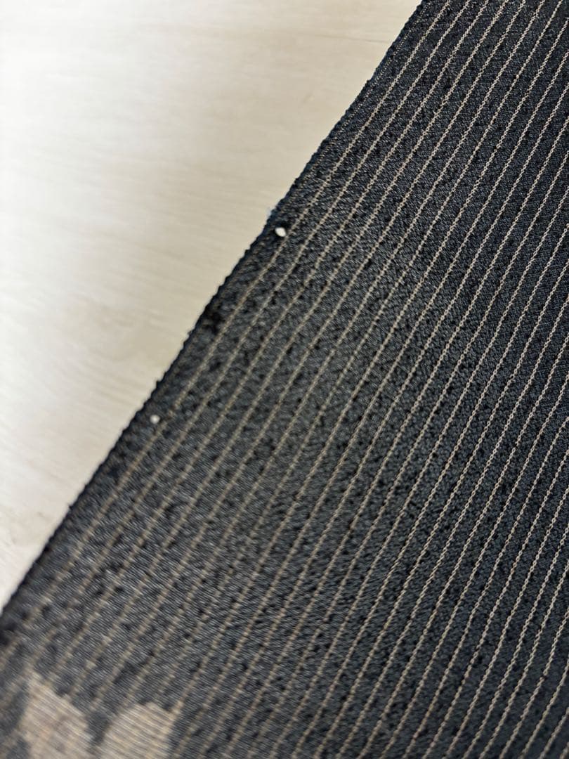 ★アンティーク縞に薔薇の反物