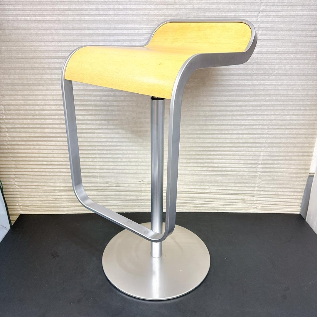 ♪ラパルマ　LEM ハイスツール ウッドシート　カウンターチェア　オカムラ