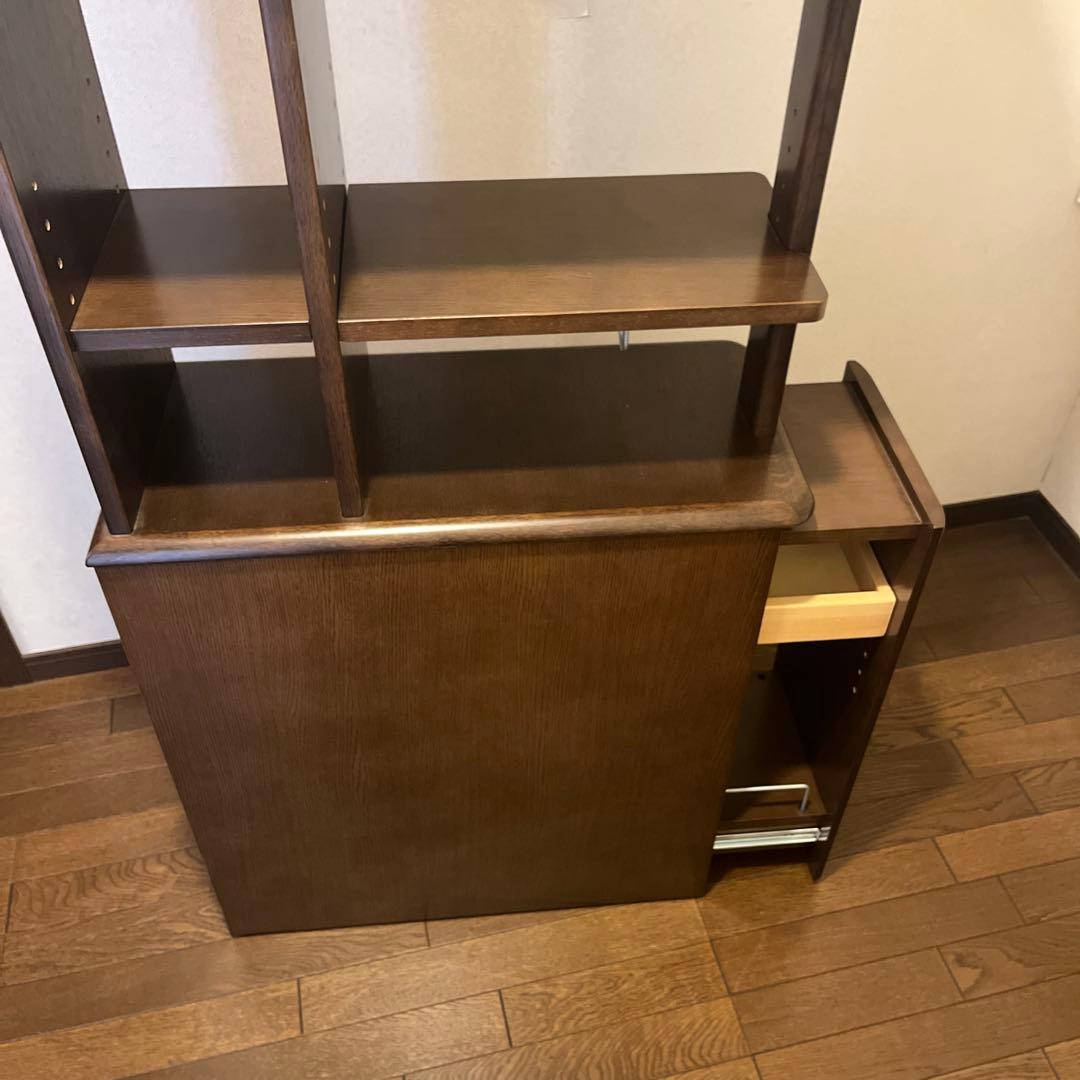 【本棚バラ売りします】カリモク本棚