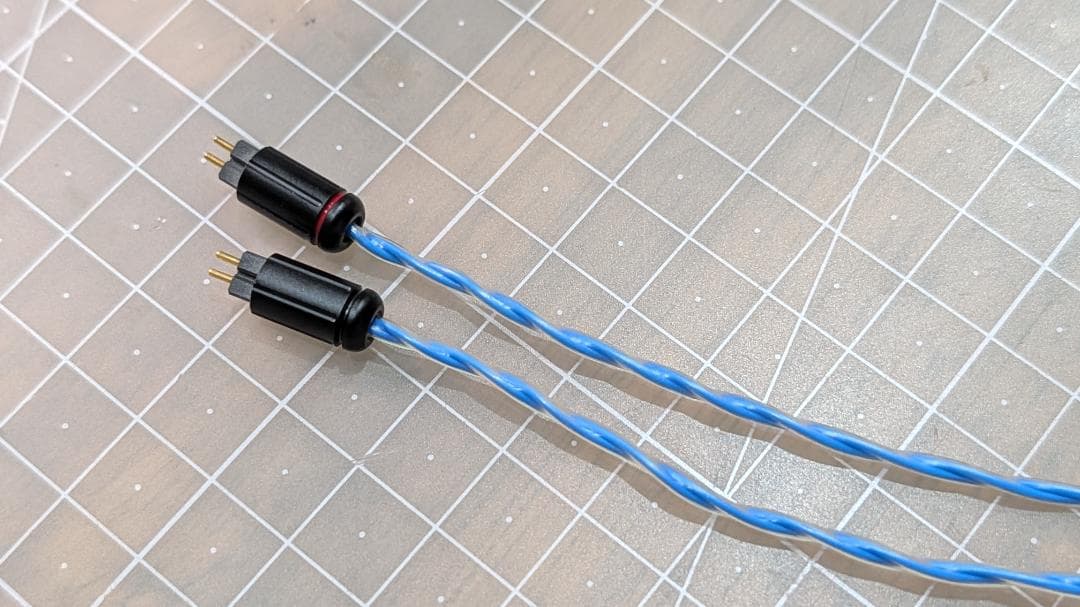 IEMケーブル ST-Zero(3) 2Pin/3.5mm3極/青