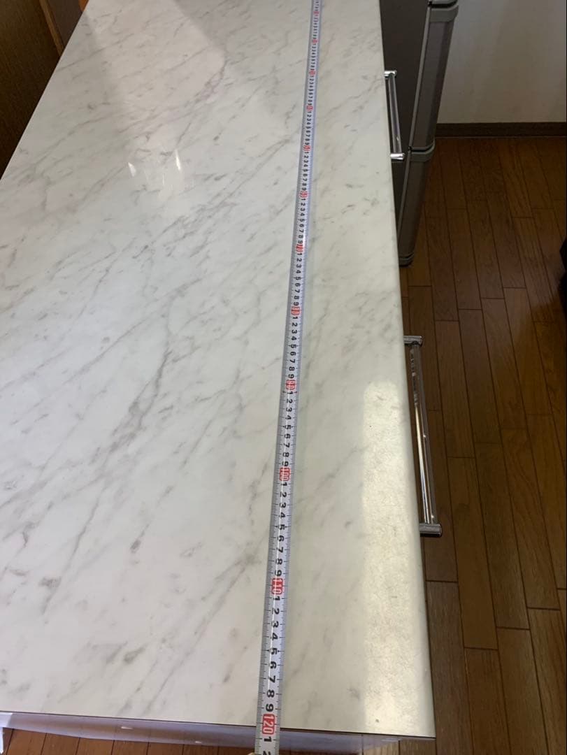 ac AYANO キッチンカウンター 幅120cm 食器棚 レンジ台