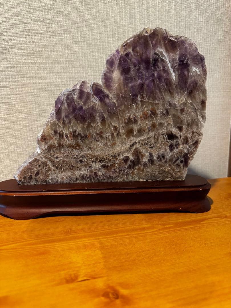 天然石 アメジスト 置物　美しい！