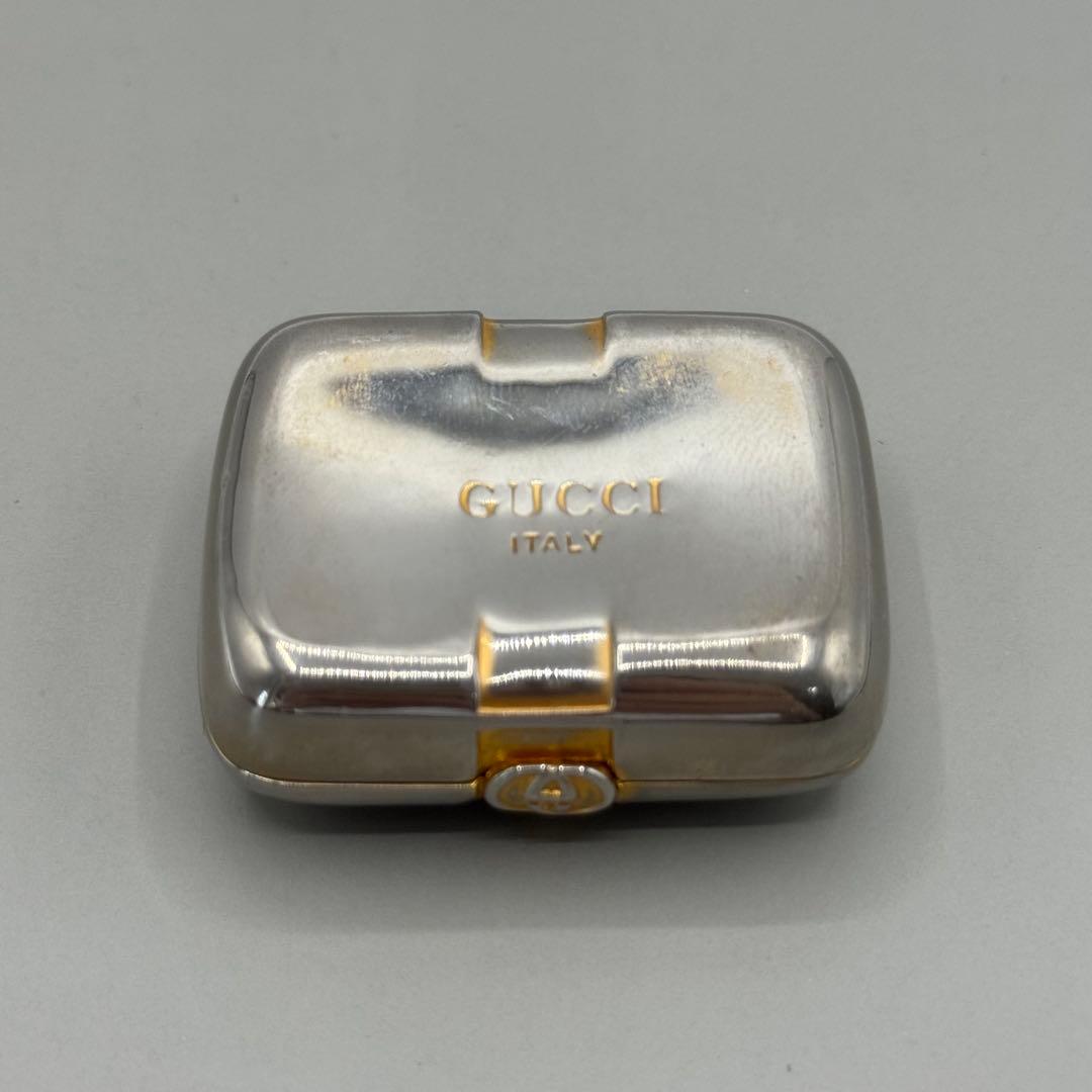 小物入れ Old Gucci Vintage Jewelry Case Pill Box