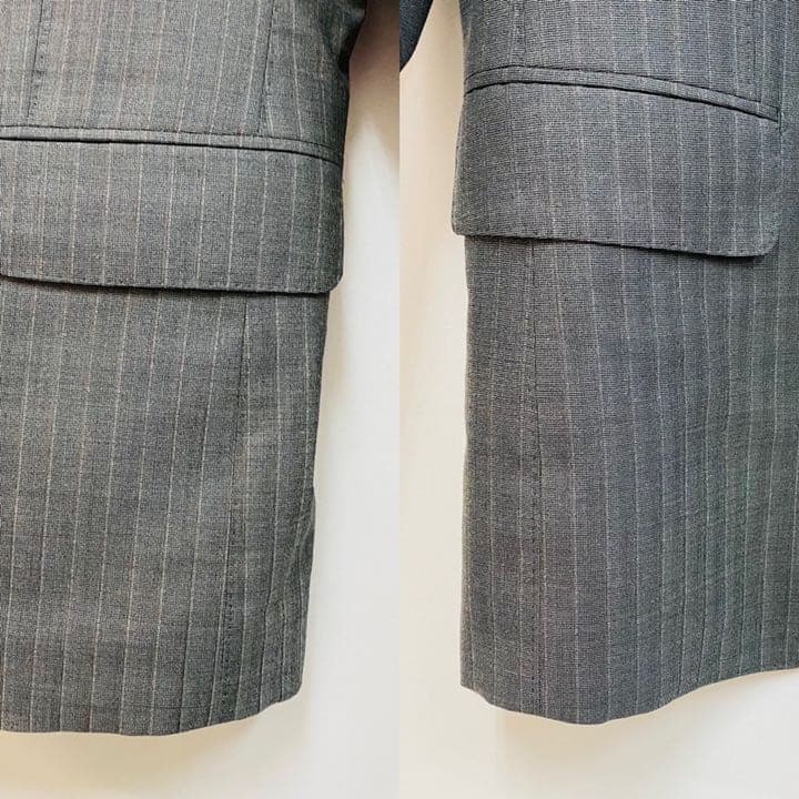 ゼニア　グレー　スーツ　トロフェオ600 セットアップ　i9578