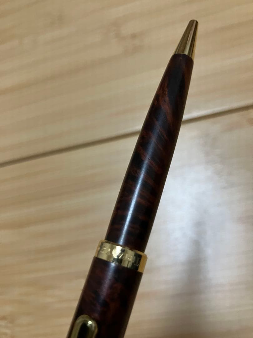 TIFFANY&Co ブライヤー製 ツイスト式ボールペン