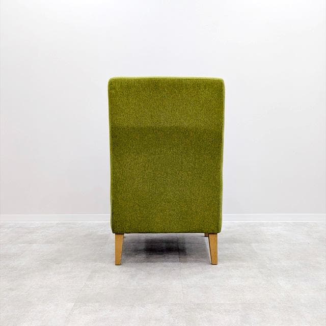 フランフラン廃番ライトグリーンハイバックソファ1シーター